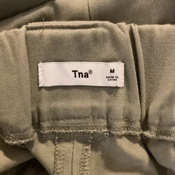 TNA CARGO JOGGERS UTILITY KHAKI PANTS M - Picture 8 of 13